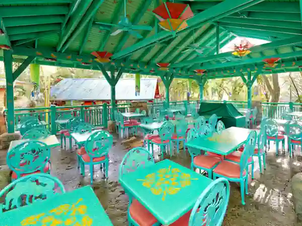 Measas exteriores flame tree barbacue disney